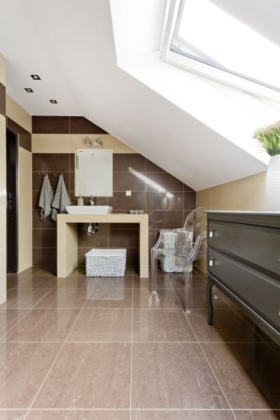 Attic Bathroom Installation in Wesley Chapel